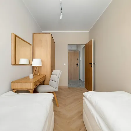 아파트 Klimatyzowany Z Parkingiem We Wroclawiu By Renters Prestige 브로츠와프